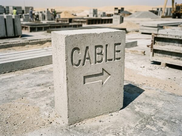 Cable markers - Cast legend variant