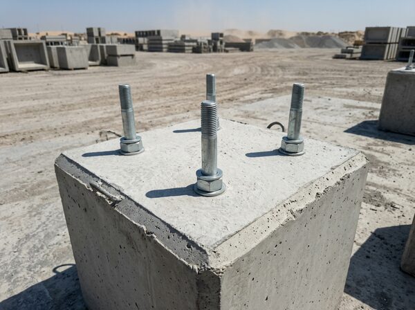 Light footings - Bolt cage variant